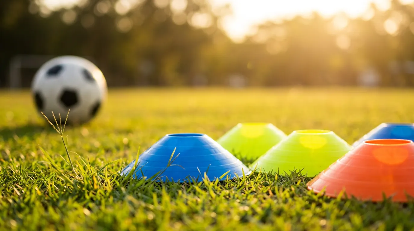 Kids developing soccer skills at KidsPro Academy Miami