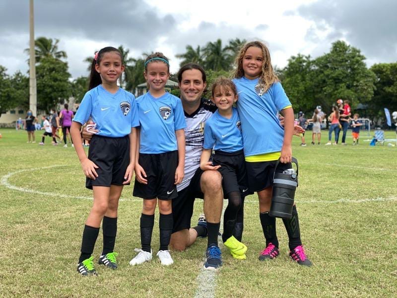 Refueling with healthy snacks after soccer practice in Coral Gables